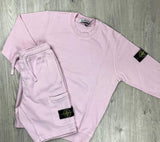 Coordinato Felpa + Short Stone Island