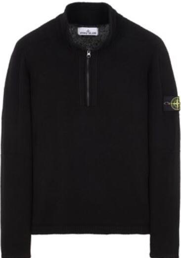 2 x 1 : Maglione Zip Stone Island